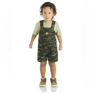 Carhartt Camo Overalls in Size 12 Months